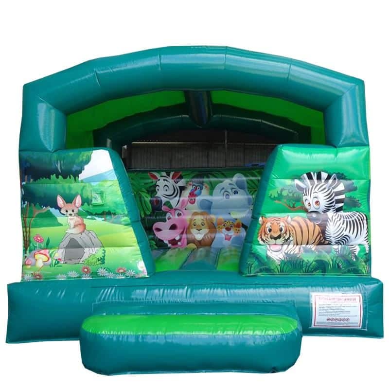Safari Hüpfburg - Wildes Hüpfvergnügen für kleine Abenteurer