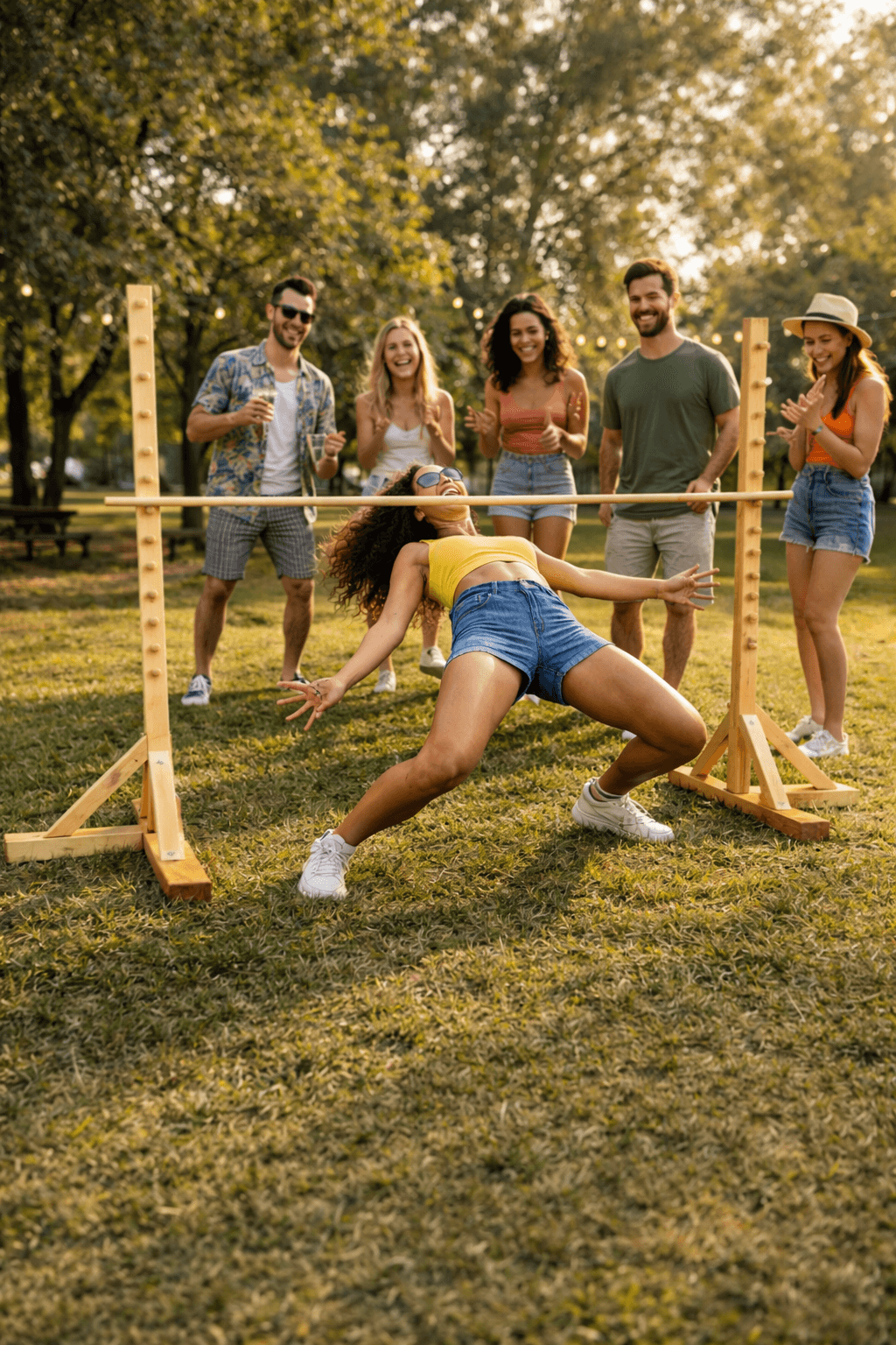 Limbo Tanz Set – Verleih von lustigen Bewegungsspielen für Ihre Veranstaltung